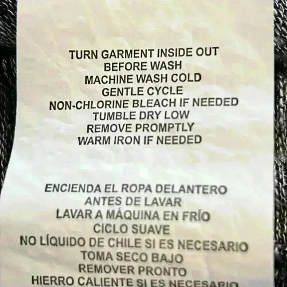 Coco + Jaimeson Sweater Women’s Medium (8-10) Heathered Black Faux Wrap - Picture 8 of 10